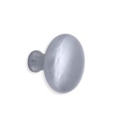 SB2331SC - Spira Brass Mushroom 38mm Cupboard Knob - Satin Chrome