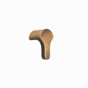 Click Here To Enlarge This Photo Of SB2336ANT - Spira Brass Tulip Drop Pull - Antique Brass