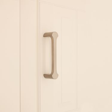 Click Here To Enlarge This Photo Of SB2420SN - Spira Brass Tulip Cabinet Pull Handle 106mm Centres - Satin Nickel