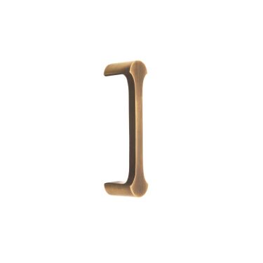 Click Here To Enlarge This Photo Of SB2420ANT - Spira Brass Tulip Cabinet Pull Handle 106mm Centres - Antique Brass