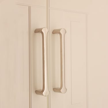 Click Here To Enlarge This Photo Of SB2421PN - Spira Brass Tulip Cabinet Pull Handle 155mm Centres - Polished Nickel