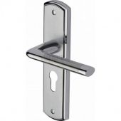 SC-2348-AP M.Marcus Sorrento Door Handle For Euro Profile Plate Lena Design Apollo Finish