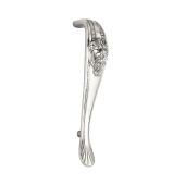 SB5102PC - Spira Brass Lion Pull Handle 190mm Centres (250mm Overall) - Polished Chrome