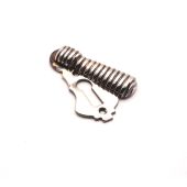 SB3101AN - Spira Brass Beehive Standard Key Escutcheon - Aged Nickel
