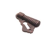 SB3101ABZ - Spira Brass Beehive Standard Key Escutcheon - Aged Bronze