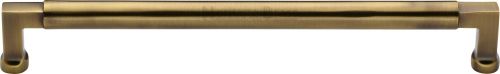 Click Here To Enlarge This Photo Of C0312 254-AT Heritage Brass Cabinet Pull Bauhaus Design 254mm ctc Antique Brass Finish