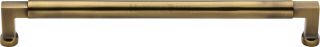 C0312 254-AT Heritage Brass Cabinet Pull Bauhaus Design 254mm ctc Antique Brass Finish