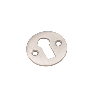 Click Here To Enlarge This Photo Of SB3109SC - Spira Brass Victorian Standard Key Escutcheon - Satin Chrome