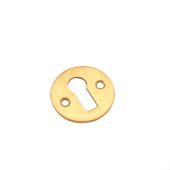 SB3109SB - Spira Brass Victorian Standard Key Escutcheon - Satin Brass
