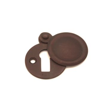 Click Here To Enlarge This Photo Of SB3110ABZ - Spira Brass Victorian Standard Key Escutcheon (Covered) - Aged Bronze
