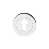 SB3104PC - Spira Brass Euro Profile Escutcheon - Polished Chrome