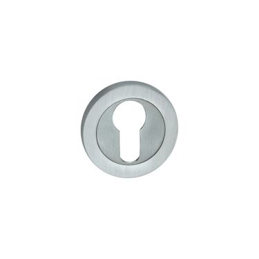 Click Here To Enlarge This Photo Of SB3104SC - Spira Brass Euro Profile Escutcheon - Satin Chrome