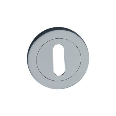 Click Here To Enlarge This Photo Of SB3105SC - Spira Brass Standard Key Escutcheon - Satin Chrome