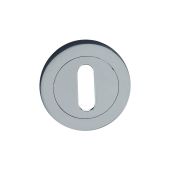 SB3105SC - Spira Brass Standard Key Escutcheon - Satin Chrome
