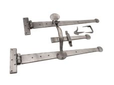 SB6110PEW - Spira Brass Standard Handforged Kit (18") - Penny End - Pewter