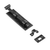 SB5111BX100 - Spira Brass Straight Door Bolt 100mm - Beeswax