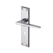 SC-3400-PC M.Marcus Sorrento Door Handle Lever Lock Swift Design Polished Chrome Finish