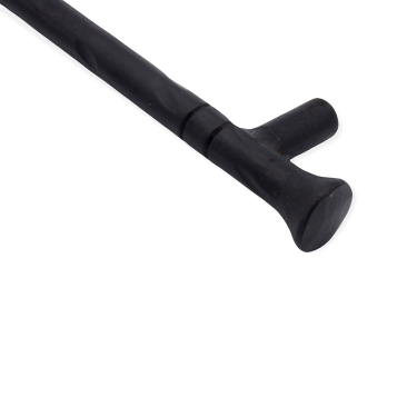 Click Here To Enlarge This Photo Of FC212 - Spira Brass Dona Pull Handle Small 96mm c/c - Black Iron