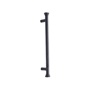 Click Here To Enlarge This Photo Of FC213 - Spira Brass Dona Pull Handle Medium 160mm c/c - Black Iron