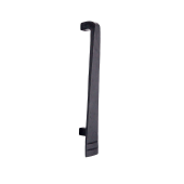 FC216 - Spira Brass Skeg Pull Handle Small 96mm c/c - Black Iron