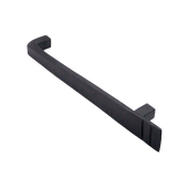 FC217 - Spira Brass Skeg Pull Handle Medium 160mm c/c - Black Iron