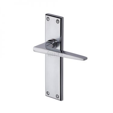 Click Here To Enlarge This Photo Of SC-3410-AP M.Marcus Sorrento Door Handle Lever Latch Swift Design Apollo Finish