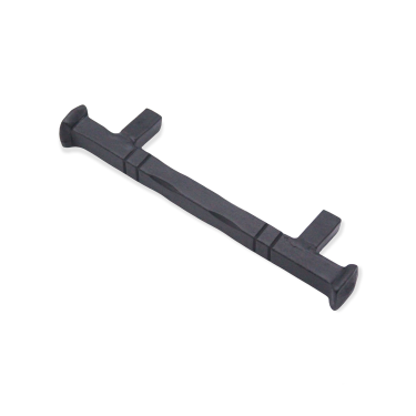 Click Here To Enlarge This Photo Of FC221 - Spira Brass Jade Pull Handle Small 96mm c/c - Black Iron