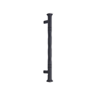 Click Here To Enlarge This Photo Of FC222 - Spira Brass Jade Pull Handle Medium 160mm c/c - Black Iron