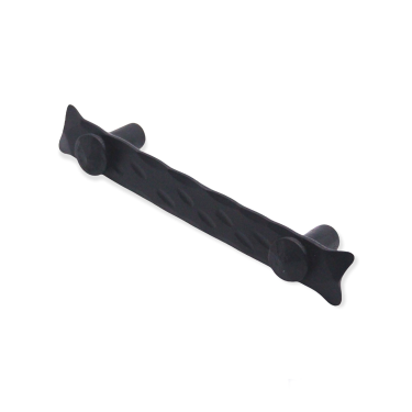 Click Here To Enlarge This Photo Of FC224 - Spira Brass Marvel Pull Handle 96mm c/c - Black Iron