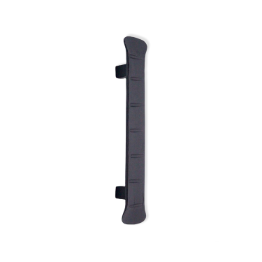 Click Here To Enlarge This Photo Of FC227 - Spira Brass Flamingo Pull Handle 96mm c/c - Black Iron