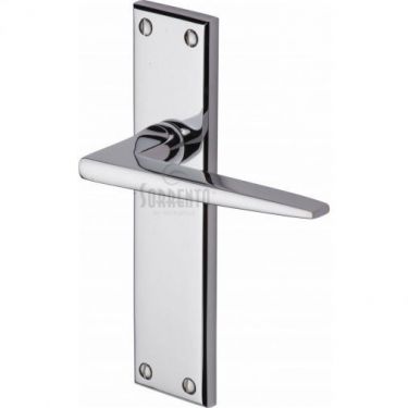 Click Here To Enlarge This Photo Of SC-3410-PC M.Marcus Sorrento Door Handle Lever Latch Swift Design Polished Chrome Finish