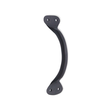Click Here To Enlarge This Photo Of FC229 - Spira Brass Hammered Pull Handle Medium 150mm - Black Iron