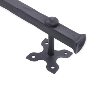 Click Here To Enlarge This Photo Of FC232 - Spira Brass Onyx Square Pull Handle 300mm - Black Iron