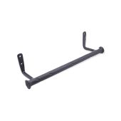 FC843 - Spira Brass Dona Towel Rail 305mm - Black Iron