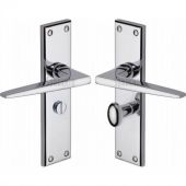 SC-3430-PC M.Marcus Sorrento Door Handle For Bathroom Swift Design Polished Chrome Finish