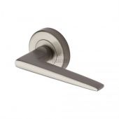 SC-3450-SN M.Marcus Sorrento Door Handle Lever Latch on Round Rose Swift Design Satin Nickel Finish