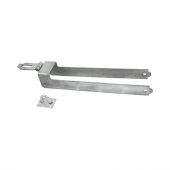 TIMCO TLGL450G - Galvanised Locking Throwover Gate Loop 450mm
