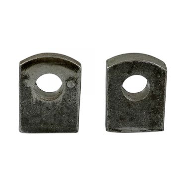 Click Here To Enlarge This Photo Of TIMCO GEW12S - Self Colour Gate Eyes to Weld; suits 12mm Pin; 45x38mm Base (2 pack)
