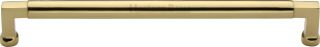 C0312 254-PB Heritage Brass Cabinet Pull Bauhaus Design 254mm ctc Polished Brass Finish