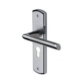 SC-3548-AP M.Marcus Sorrento Door Handle For Euro Profile Plate Mercury Design Apollo Finish