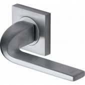 SC-3788-PC M.Marcus Sorrento Door Handle Lever Latch on Round Rose Stanford Design Polished Chrome Finish