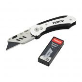 TIMCO 253017 Folding Utility Knife & Blades
