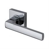SC-4062-PC M.Marcus Sorrento Door Handle Lever Latch on Round Rose Axis Design Polished Chrome Finish