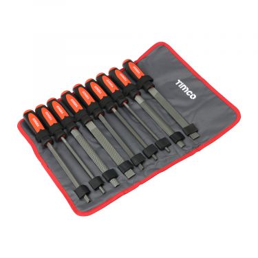 Click Here To Enlarge This Photo Of TIMCO 468250 - 9pc File & Rasp Set