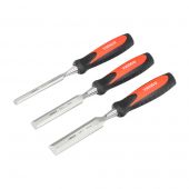 TIMCO 468248 - 3pc Bevel Edge Wood Chisel Set