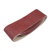 TIMCO 231069 - P40 Grit Sanding Belts 75mm x 533mm (5pcs)
