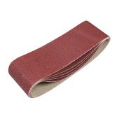 TIMCO 231841 - P80 Grit Sanding Belts 75mm x 533mm (5pcs)