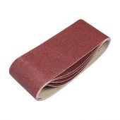 TIMCO 231987 - P80 Grit Sanding Belts 75mm x 457mm (5pcs)