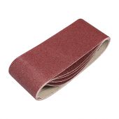 TIMCO 231321 - P120 Grit Sanding Belts 75mm x 457mm (5pcs)