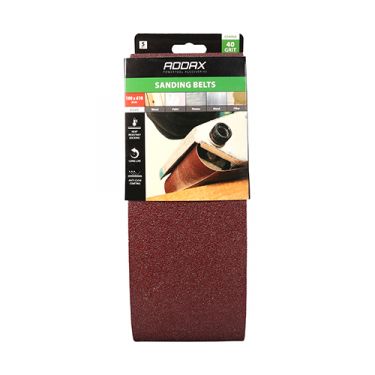 Click Here To Enlarge This Photo Of TIMCO 231147 - P40 Grit Sanding Belts 100mm x 610mm (5pcs)